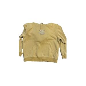 H&M "Echoes of a Previous Life" crewneck sweatshirt mustard yellow, Size 16!
